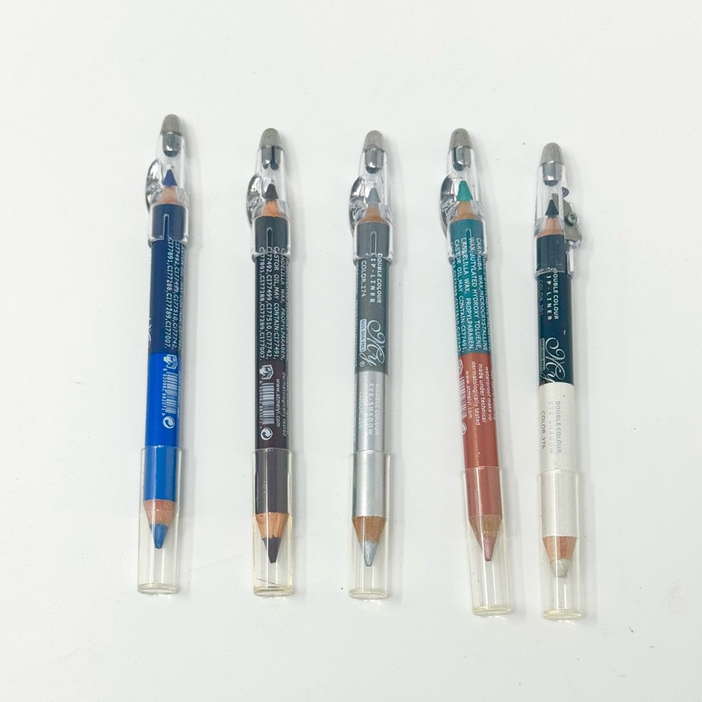 Set of Five Dual-Ended Eyeliners